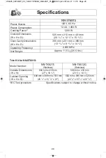 Preview for 31 page of Panasonic NN-ST681 Operating Instructions Manual