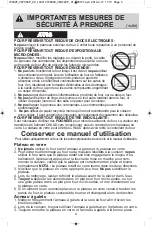 Preview for 38 page of Panasonic NN-ST681 Operating Instructions Manual