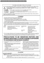 Preview for 2 page of Panasonic NN-ST681S Service Manual