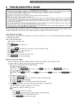 Preview for 21 page of Panasonic NN-ST681S Service Manual