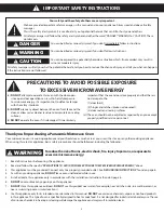 Preview for 3 page of Panasonic NN-ST69KS Owner'S Manual