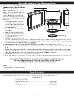 Preview for 25 page of Panasonic NN-ST69KS Owner'S Manual