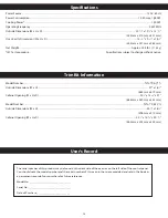 Preview for 28 page of Panasonic NN-ST69KS Owner'S Manual