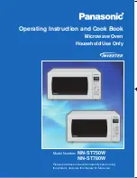 Panasonic NN-ST750W Operating Instruction And Cook Book preview