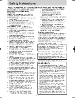 Preview for 4 page of Panasonic NN-ST750W Operating Instruction And Cook Book