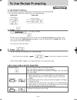 Preview for 21 page of Panasonic NN-ST750W Operating Instruction And Cook Book