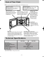 Preview for 24 page of Panasonic NN-ST750W Operating Instruction And Cook Book