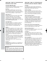 Preview for 33 page of Panasonic NN-ST750W Operating Instruction And Cook Book