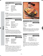 Preview for 49 page of Panasonic NN-ST750W Operating Instruction And Cook Book