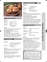 Preview for 54 page of Panasonic NN-ST750W Operating Instruction And Cook Book