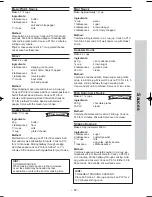 Preview for 70 page of Panasonic NN-ST750W Operating Instruction And Cook Book