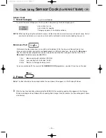 Preview for 15 page of Panasonic NN-ST756W Operation Manual