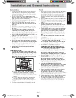 Preview for 3 page of Panasonic NN-ST757W Operating Instructions Manual