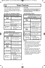 Preview for 23 page of Panasonic NN-ST762S Operating Instructions Manual