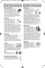 Preview for 26 page of Panasonic NN-ST762S Operating Instructions Manual