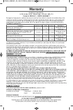 Preview for 29 page of Panasonic NN-ST762S Operating Instructions Manual