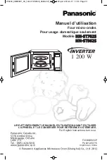 Preview for 33 page of Panasonic NN-ST762S Operating Instructions Manual