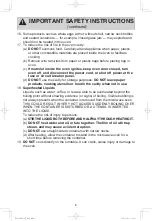 Preview for 5 page of Panasonic NN-ST766B Operating Instructions Manual