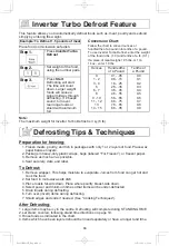 Preview for 20 page of Panasonic NN-ST766B Operating Instructions Manual