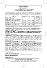 Preview for 32 page of Panasonic NN-ST766B Operating Instructions Manual