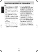 Preview for 4 page of Panasonic NN-ST785SPTE Manual