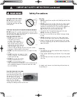 Preview for 5 page of Panasonic NN-ST96JS Owner'S Manual