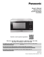 Panasonic NN-SU63MS Owner'S Manual preview