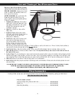 Preview for 19 page of Panasonic NN-SU63MS Owner'S Manual