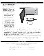 Предварительный просмотр 20 страницы Panasonic NN-SU64LB Owner'S Manual