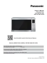 Panasonic NN-SV79MS Owner'S Manual preview