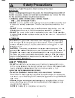 Preview for 7 page of Panasonic NN-T563SF Operating Instructions Manual