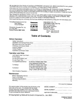 Preview for 2 page of Panasonic NN-T583SF Operation Manual