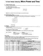 Preview for 10 page of Panasonic NN-T583SF Operation Manual