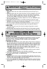 Preview for 5 page of Panasonic NN-T655 Operating Instructions Manual