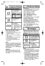 Preview for 14 page of Panasonic NN-T655 Operating Instructions Manual