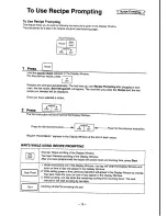 Preview for 17 page of Panasonic NN-T703 Operation Manual