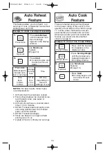 Preview for 18 page of Panasonic NN-T754 Operating Instructions Manual