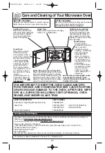 Preview for 26 page of Panasonic NN-T754 Operating Instructions Manual