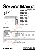 Panasonic NN-T794AF Service Manual предпросмотр