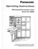 Preview for 2 page of Panasonic NN-T888S Operating Instructions Manual