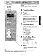 Preview for 18 page of Panasonic NN-T888S Operating Instructions Manual