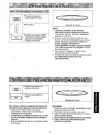 Preview for 42 page of Panasonic NN-T888S Operating Instructions Manual