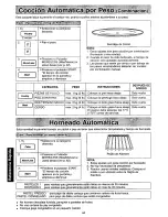 Preview for 45 page of Panasonic NN-T888S Operating Instructions Manual