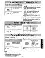 Preview for 46 page of Panasonic NN-T888S Operating Instructions Manual