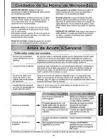 Preview for 48 page of Panasonic NN-T888S Operating Instructions Manual