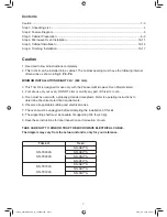 Preview for 2 page of Panasonic NN-TK722S Installation Instructions Manual