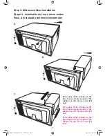 Preview for 12 page of Panasonic NN-TK722S Installation Instructions Manual