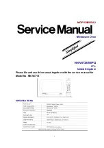 Preview for 1 page of Panasonic NN-V673SBBPQ Service Manual