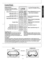 Preview for 9 page of Panasonic NN9804 - MICROWAVE CONV. OVEN Operating Instructions Manual