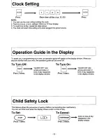 Preview for 12 page of Panasonic NN9804 - MICROWAVE CONV. OVEN Operating Instructions Manual